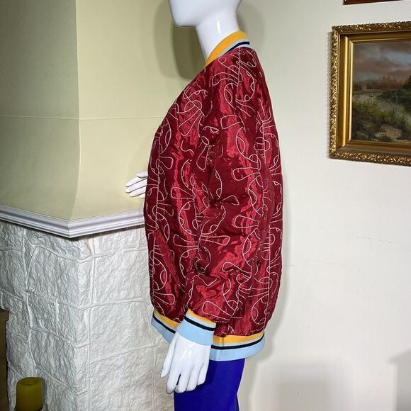 NWT Kimchi Blue Urban Outfitters Duncan Quilted Oversized Varsity Jacket - Picture 9 of 15